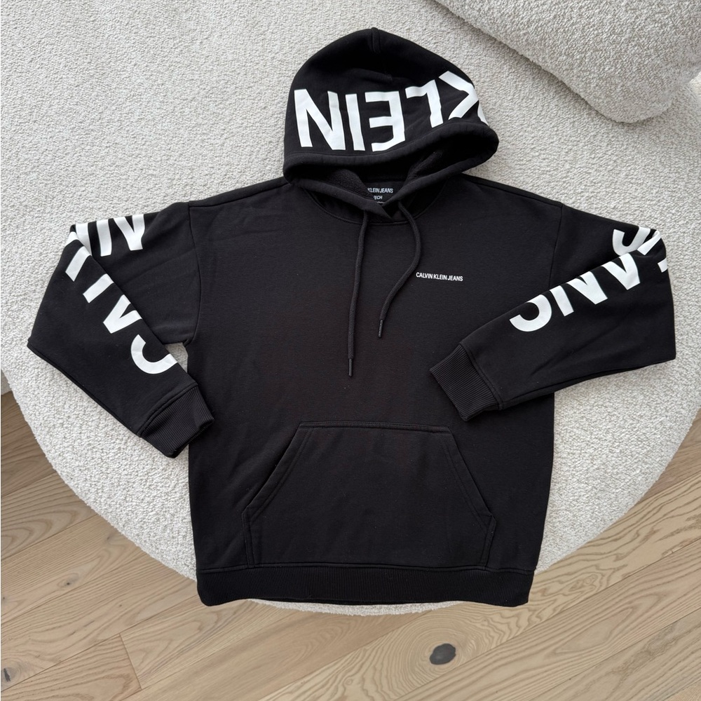 Calvin Klein Black Hoodie - Picture 1 of 3